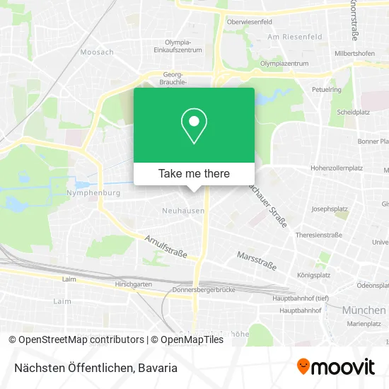 Карта Nächsten Öffentlichen