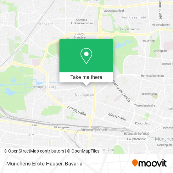 Карта Münchens Erste Häuser