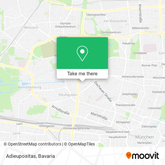 Карта Adieupositas