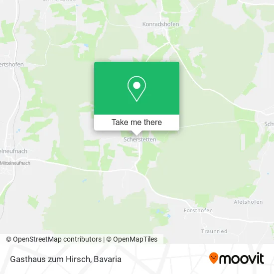 Карта Gasthaus zum Hirsch