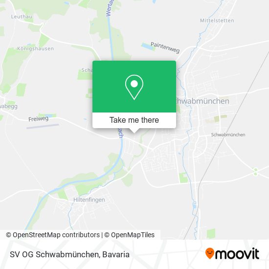 SV OG Schwabmünchen map