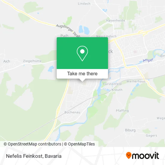 Карта Nefelis Feinkost