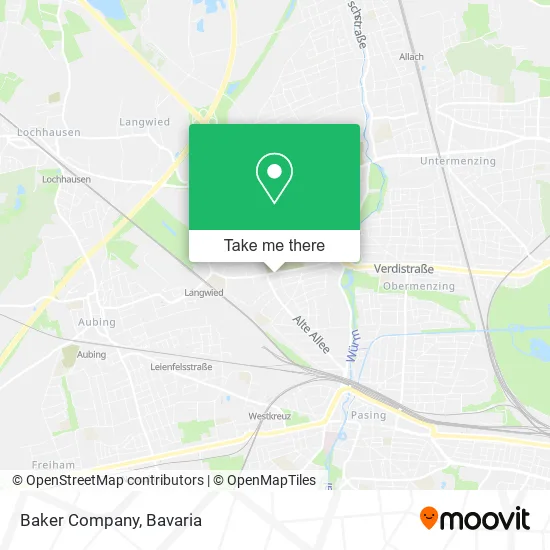 Карта Baker Company