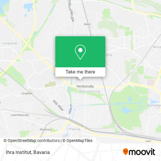 Карта Ihra Institut