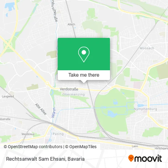 Карта Rechtsanwalt Sam Ehsani