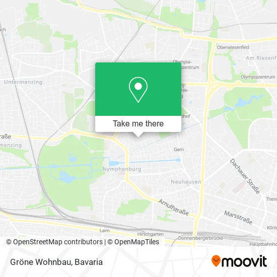 Карта Gröne Wohnbau