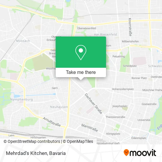 Карта Mehrdad's Kitchen