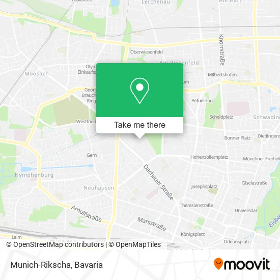 Карта Munich-Rikscha