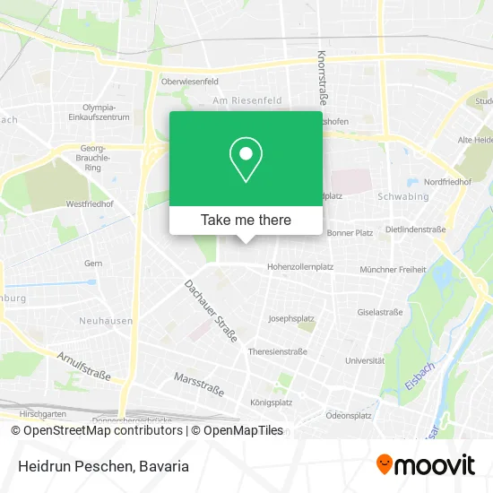 Карта Heidrun Peschen