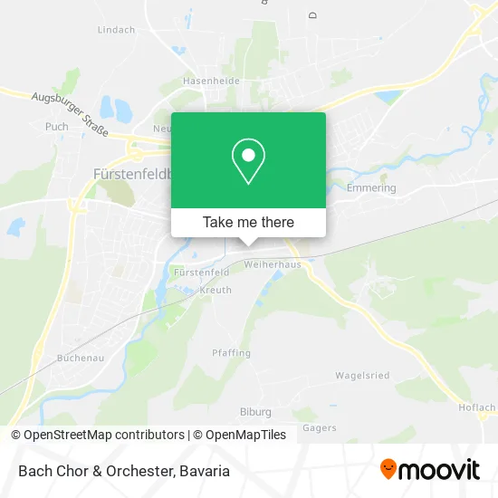 Bach Chor & Orchester map