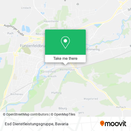 Esd Dienstleistungsgruppe map