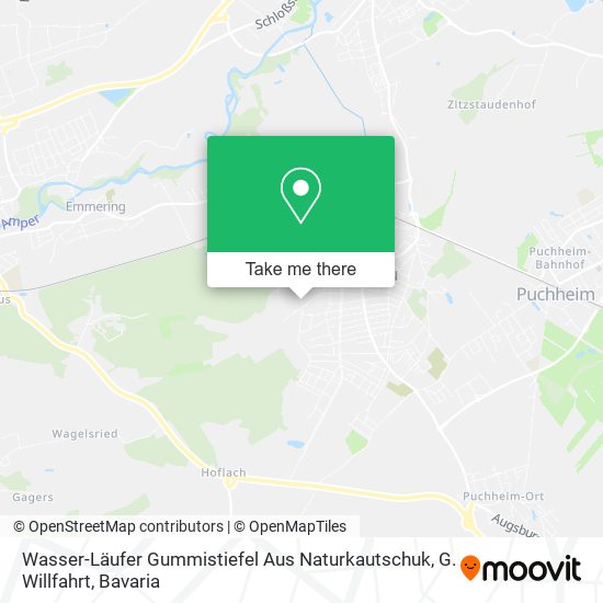 Wasser-Läufer Gummistiefel Aus Naturkautschuk, G. Willfahrt map