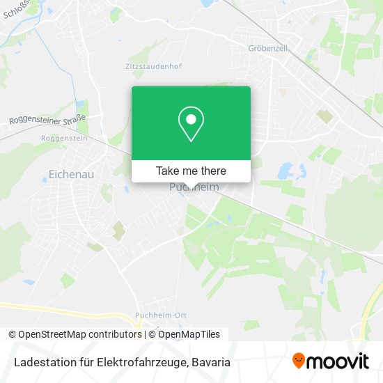 Ladestation für Elektrofahrzeuge map