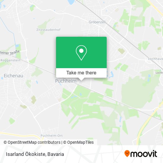 Isarland Ökokiste map