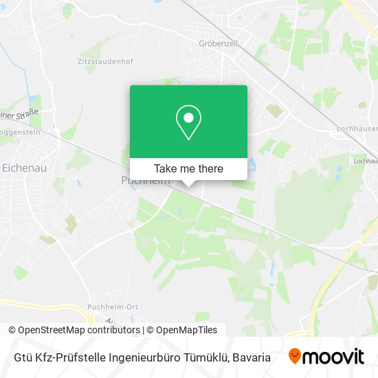 Gtü Kfz-Prüfstelle Ingenieurbüro Tümüklü map