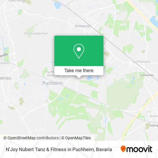 N'Joy Nubert Tanz & Fitness in Puchheim map