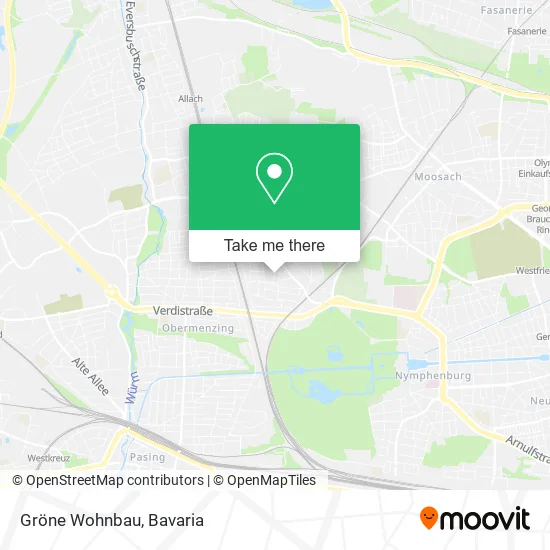 Карта Gröne Wohnbau