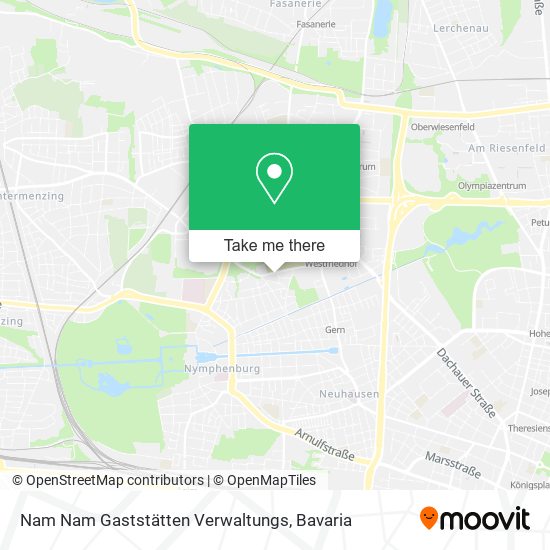 Nam Nam Gaststätten Verwaltungs map