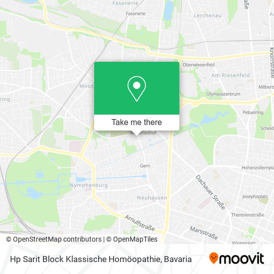 Hp Sarit Block Klassische Homöopathie map