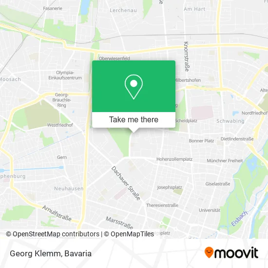 Карта Georg Klemm