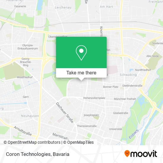 Карта Coron Technologies