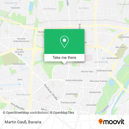 Карта Martin Gauß