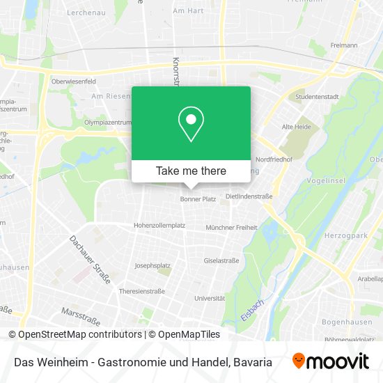 Das Weinheim - Gastronomie und Handel map