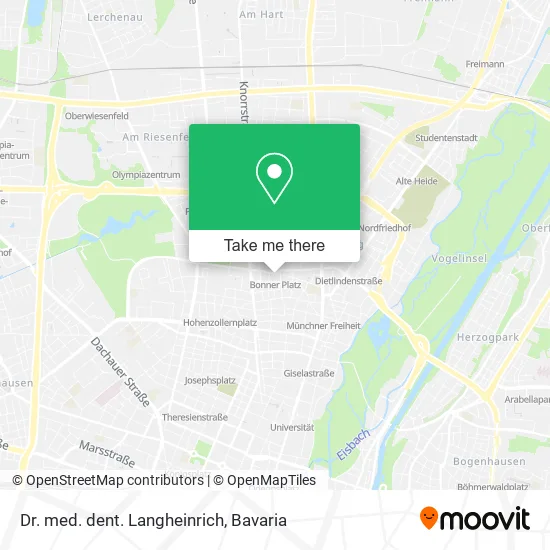 Карта Dr. med. dent. Langheinrich