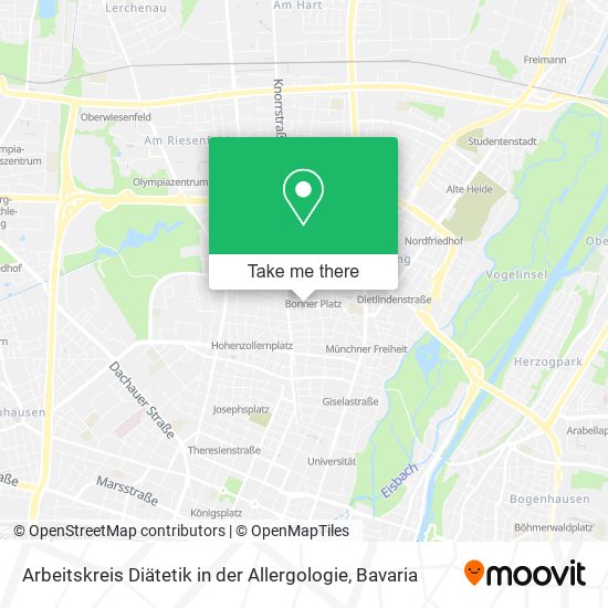 Arbeitskreis Diätetik in der Allergologie map