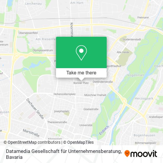 Datamedia Gesellschaft für Unternehmensberatung map