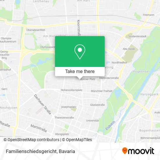 Карта Familienschiedsgericht