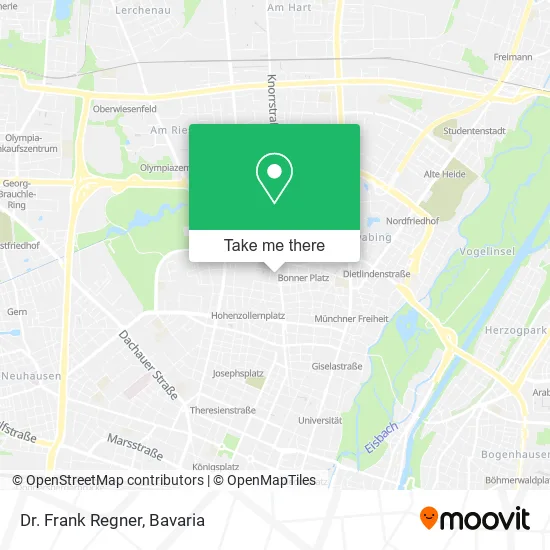 Карта Dr. Frank Regner