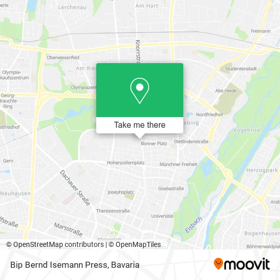 Bip Bernd Isemann Press map