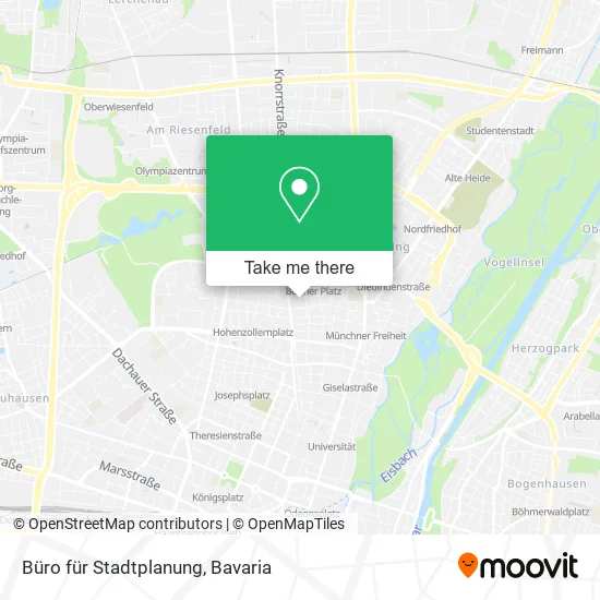 Карта Büro für Stadtplanung