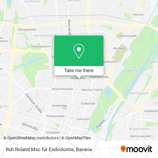 Ruh Roland Msc für Endodontie map
