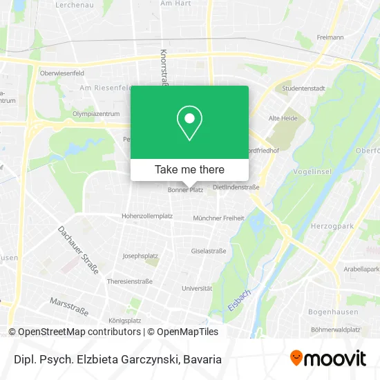 Карта Dipl. Psych. Elzbieta Garczynski