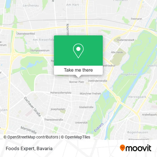 Карта Foods Expert