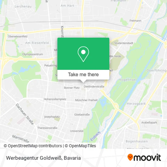 Карта Werbeagentur Goldweiß