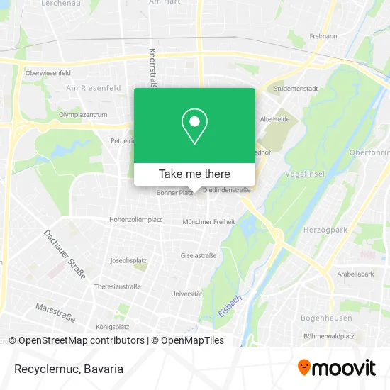 Карта Recyclemuc