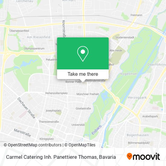 Carmel Catering Inh. Panettiere Thomas map