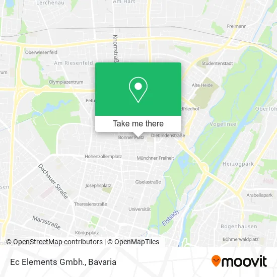 Карта Ec Elements Gmbh.
