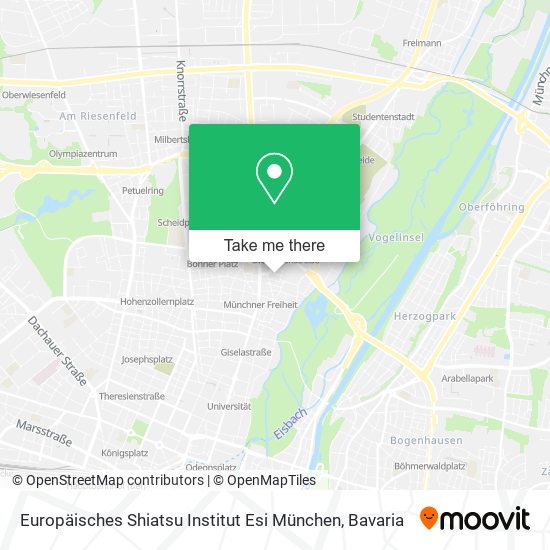 Europäisches Shiatsu Institut Esi München map