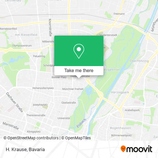 Карта H. Krause