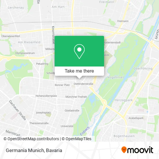 Карта Germania Munich