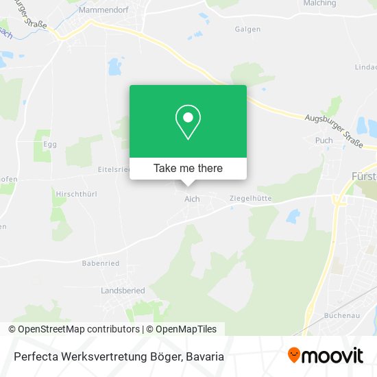 Карта Perfecta Werksvertretung Böger