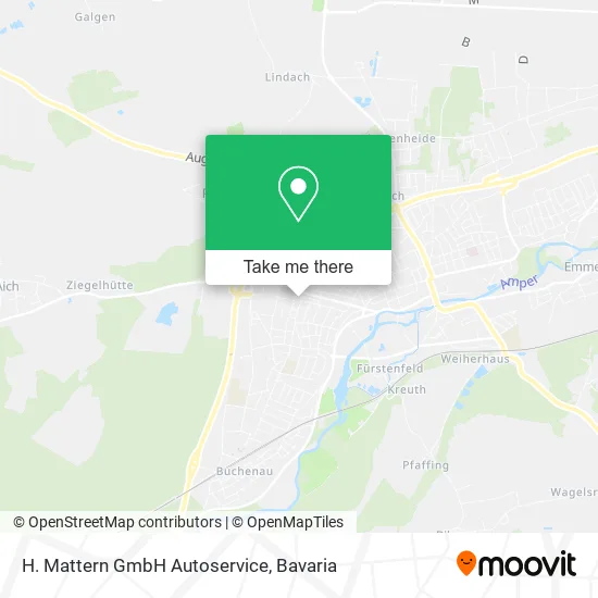 Карта H. Mattern GmbH Autoservice