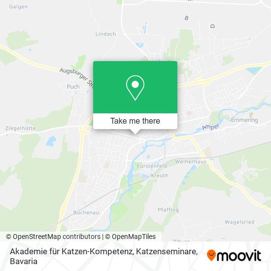 Akademie für Katzen-Kompetenz, Katzenseminare map