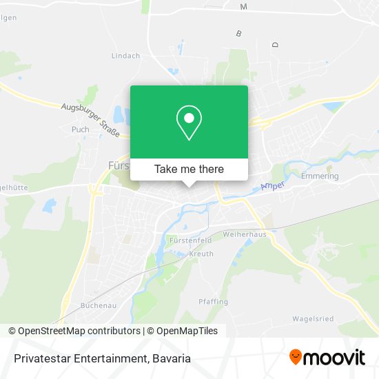 Карта Privatestar Entertainment
