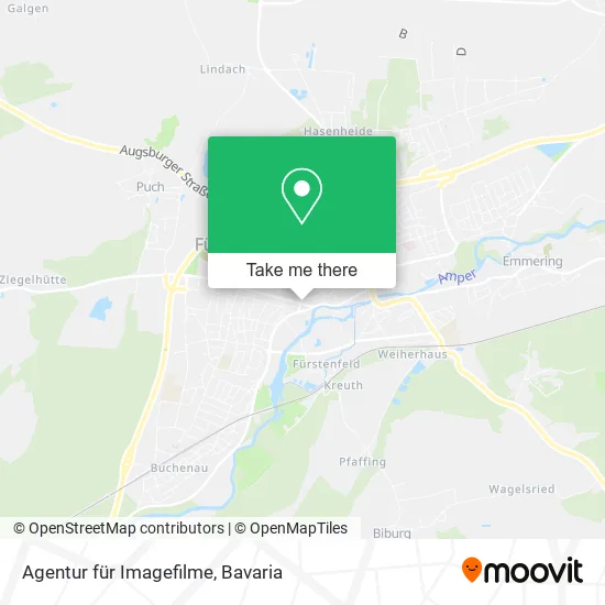 Карта Agentur für Imagefilme