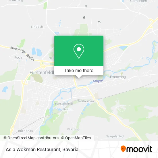 Карта Asia Wokman Restaurant